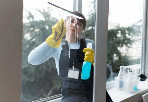Nettoyage de vitres intérieures et extérieures à Cevins